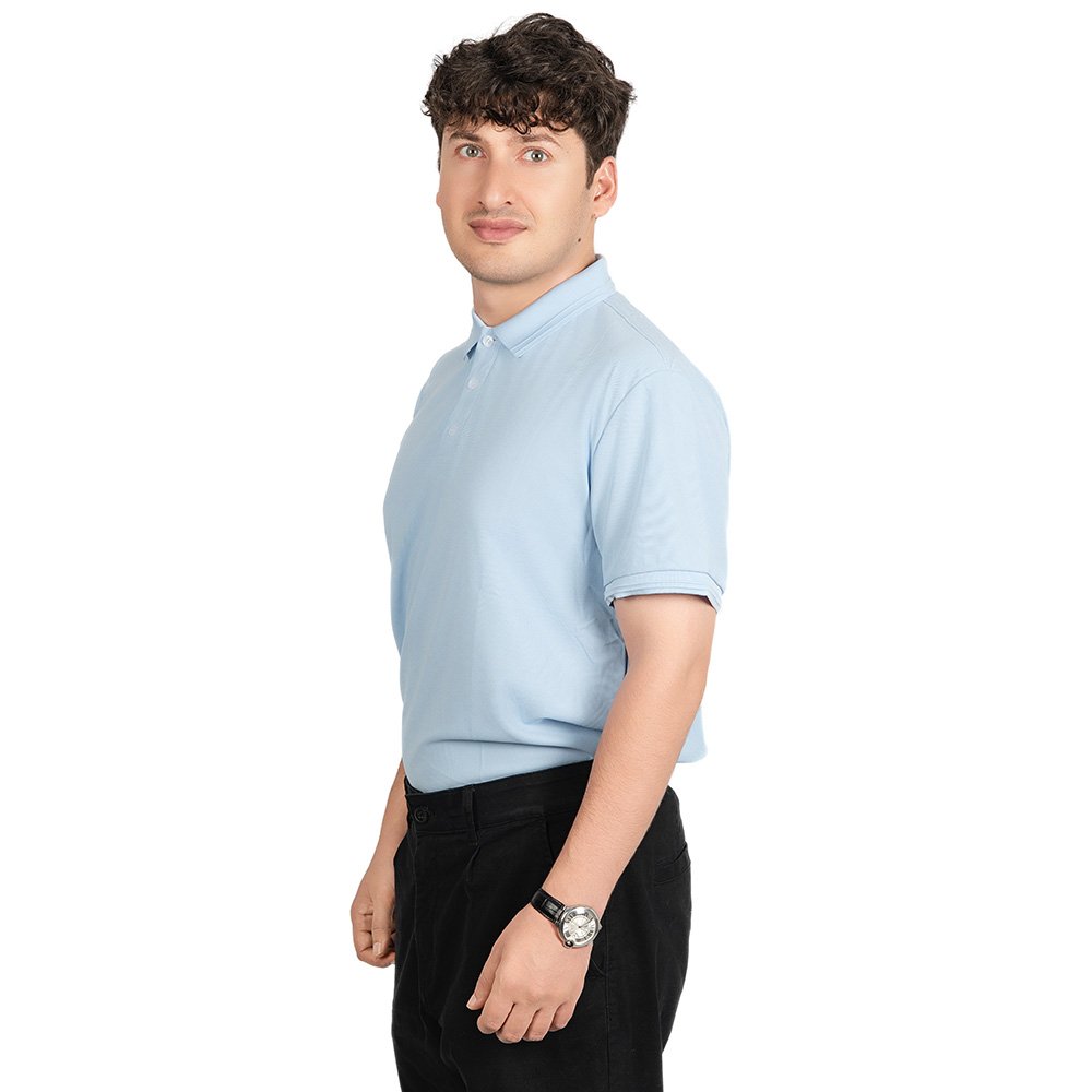 M Short-sleeved polo 3 Printing Polo Shirt for Men - Image 3