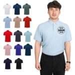 Men's embroidered polo