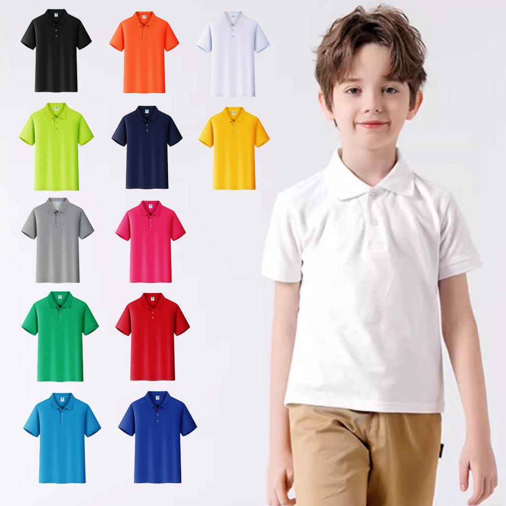 Children's Polo 0 Embroidered Children's Polo Shirt - Image 1