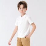 Embroidered Children's Polo Shirt - Image 4