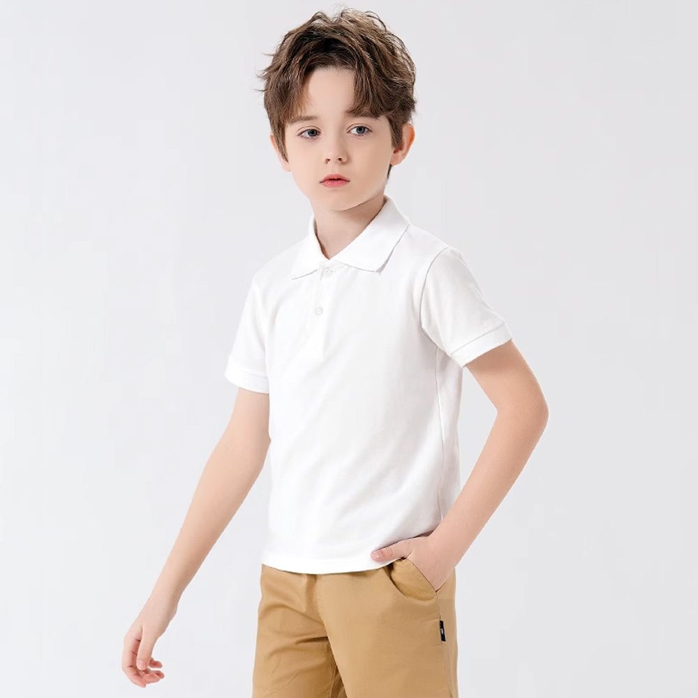 Children's Polo 2 Embroidered Children's Polo Shirt - Image 4