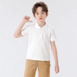 Embroidered Children's Polo Shirt - Image 2