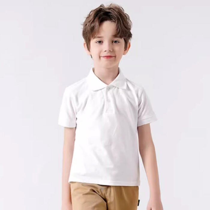Printed Children's Polo Shirt - Image 2