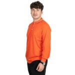 Long Sleeves Embroidered Polo Shirts - Image 3