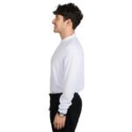 Solid Embroidered Long Sleeves Polo Shirts - Image 4