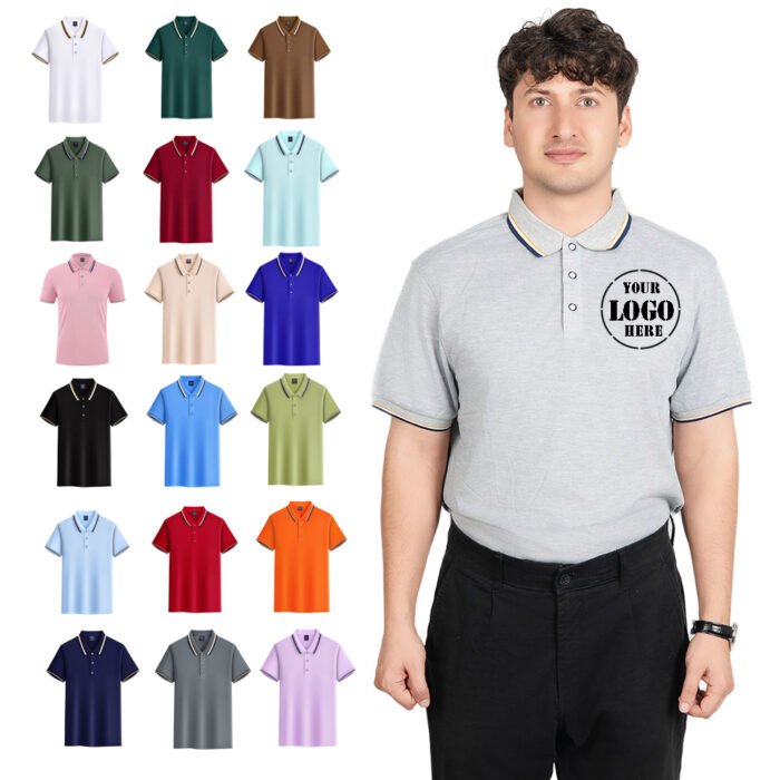 Custom Embroidered Polo Shirts - Image 1