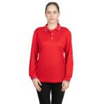 Custom Long Sleeves Printed Polo Shirts - Image 2