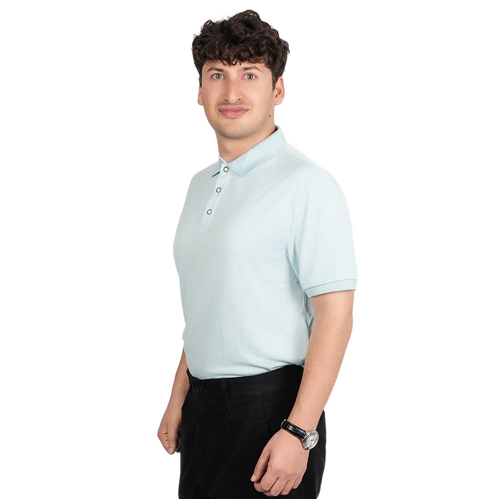 embroidery logo polo 8 Custom Printed Solid Polo Shirts - Image 2